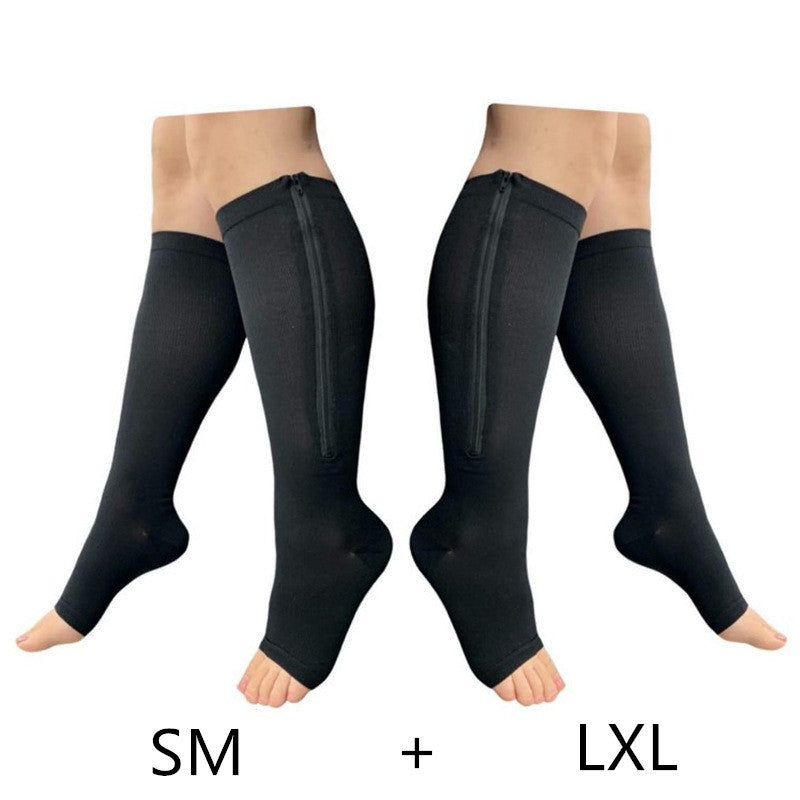 Compression Socks Zipper Socks