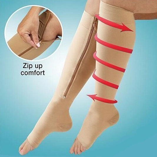 Compression Socks Zipper Socks