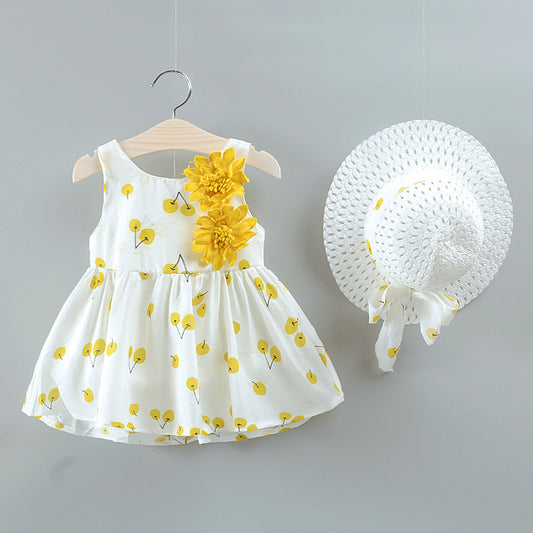 Girls Baby Cherry Dress