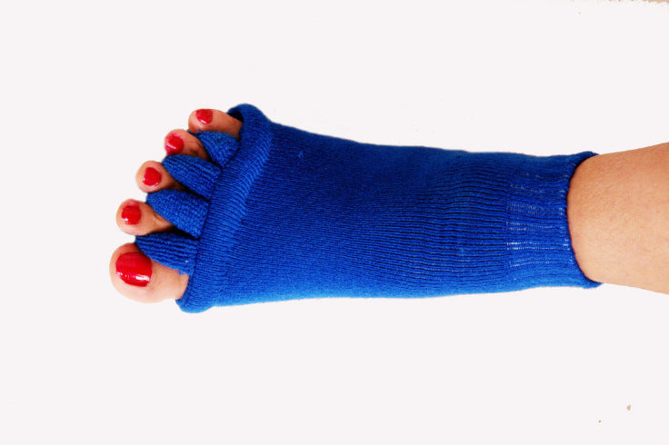 Massage Five-Toed Socks For Men And Women Five-Toed Open-Toe Yoga Socks