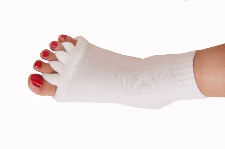 Massage Five-Toed Socks For Men And Women Five-Toed Open-Toe Yoga Socks