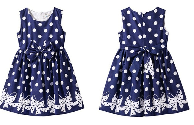 Polka Dot Bow Dress