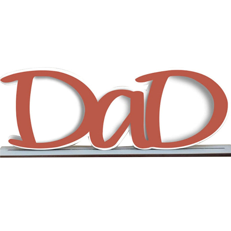 Father's Day Photo Frame Letter Acrylic Papa Photo Frame Decoration Decoration