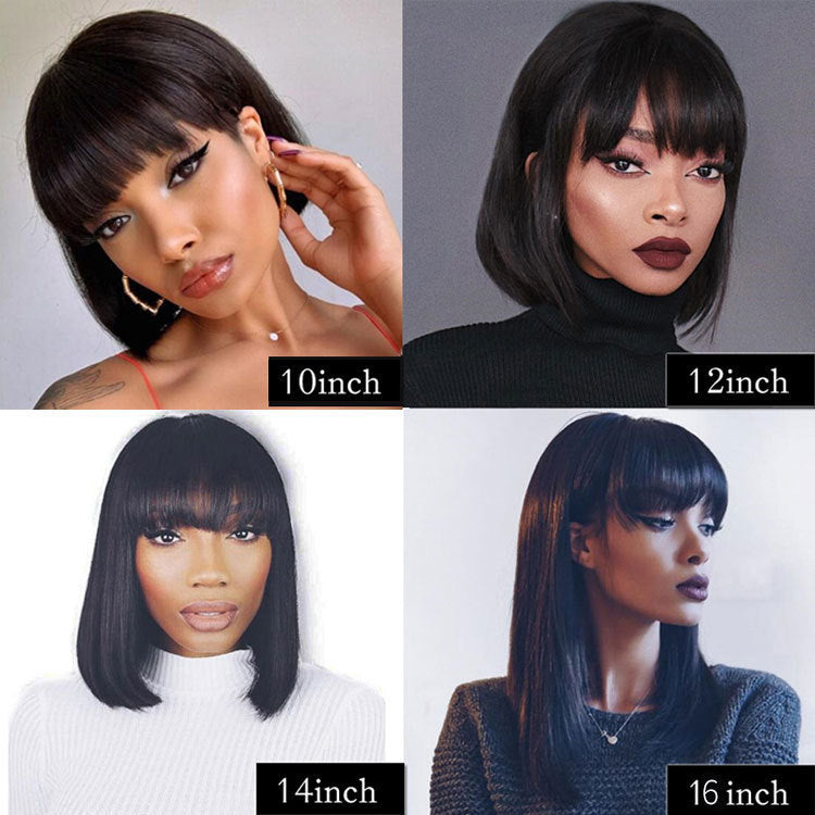 Unice Hair Full Machine Human Hair Wigs For Women