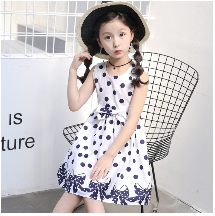 Polka Dot Bow Dress