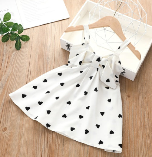 Girls Summer Korean Style Suspender Dress