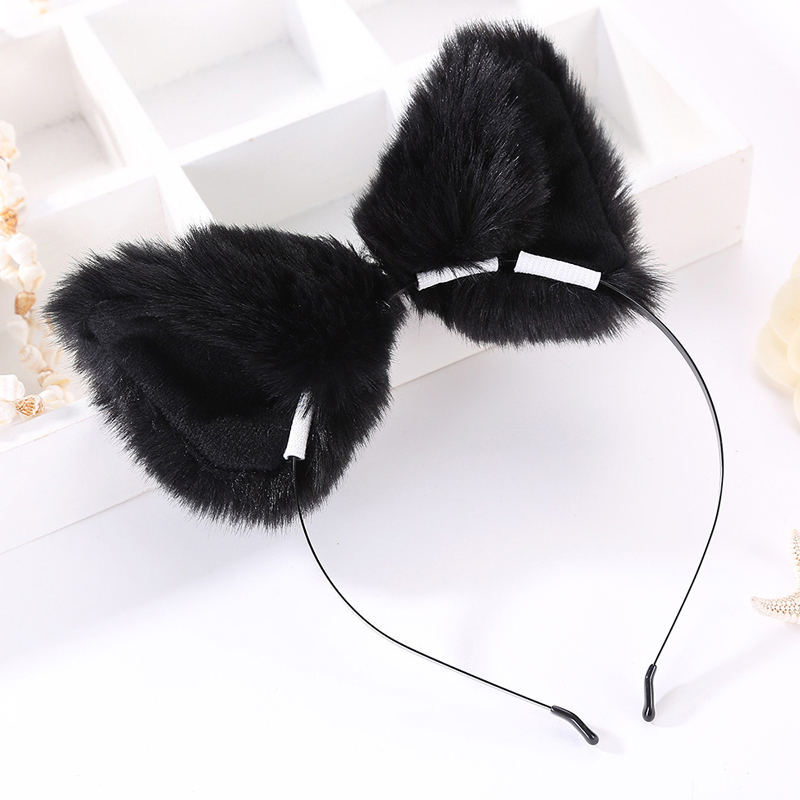 Plush Cat Ears Headband