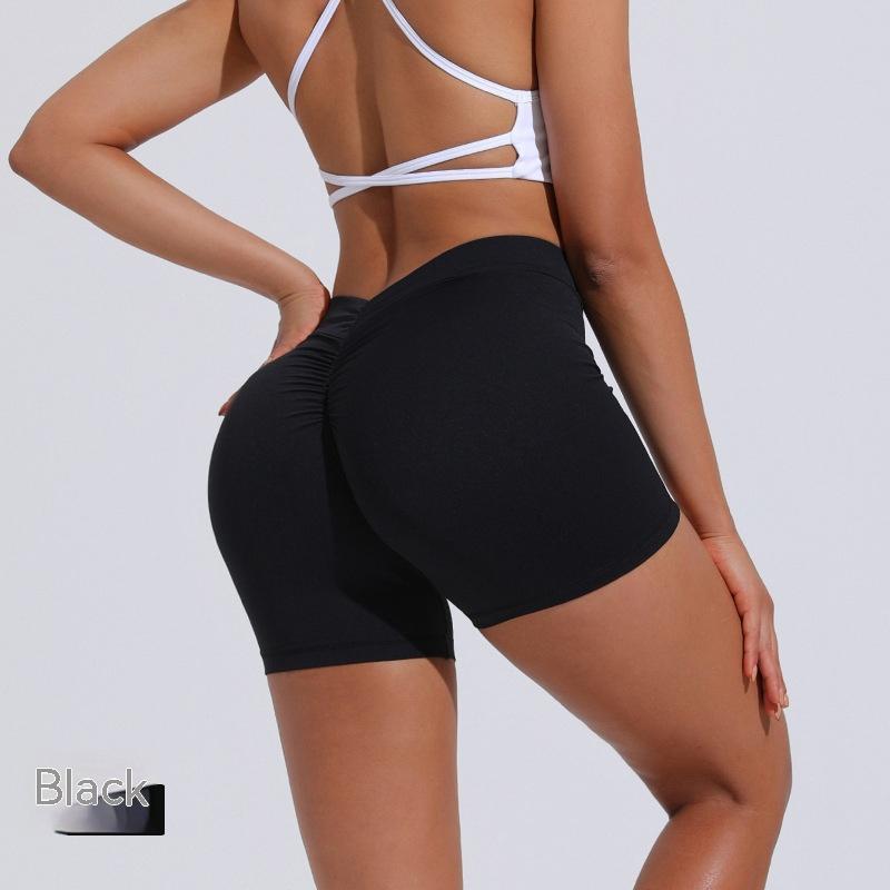 Women's Nylon Tight Shorts Training Sports Running