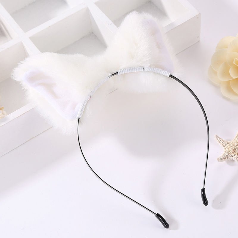 Plush Cat Ears Headband