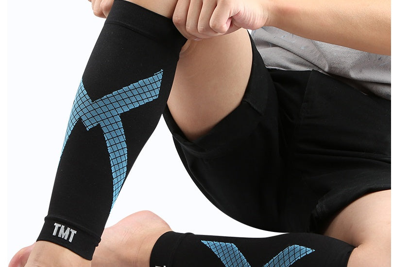 Wristband compression socks sports compression leg guard