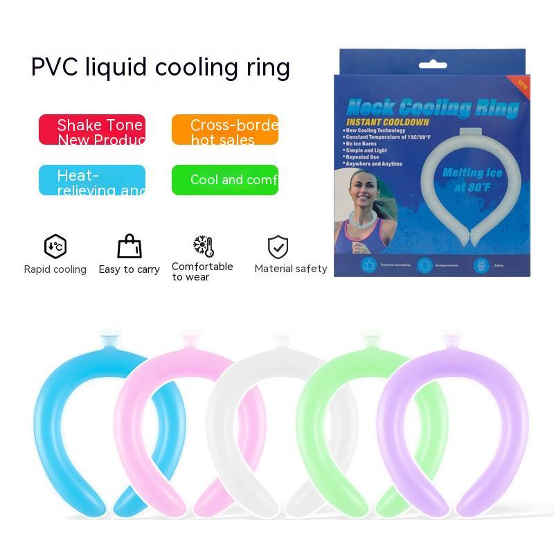 New Products For Summer Cold Neck Ring Outdoor Sports Cooling Plaster Cooling Artifact Circle