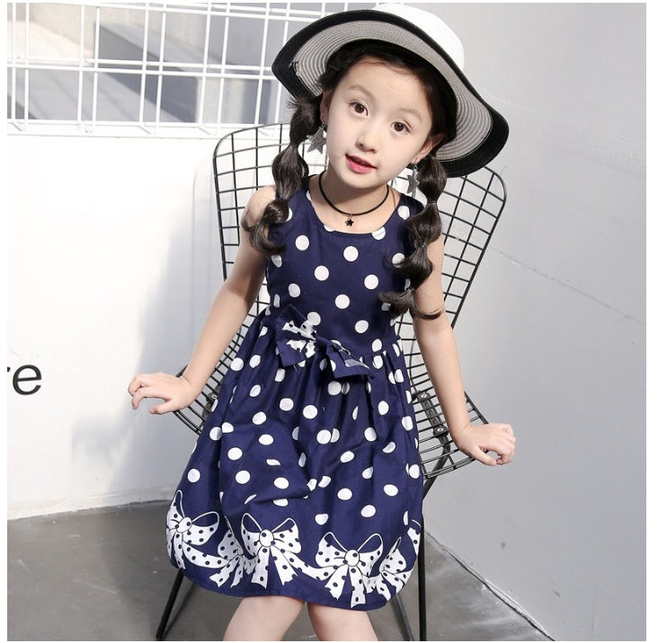 Polka Dot Bow Dress