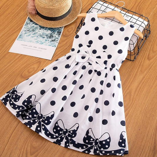 Polka Dot Bow Dress