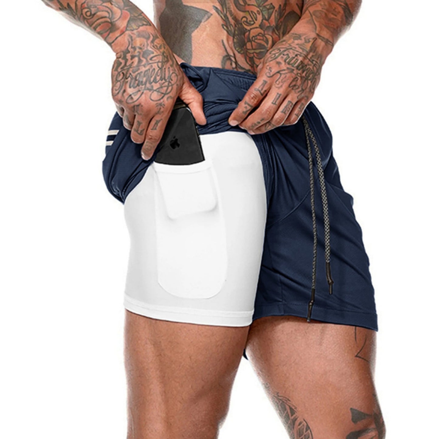 Running Straight Leg Light Board Shorts