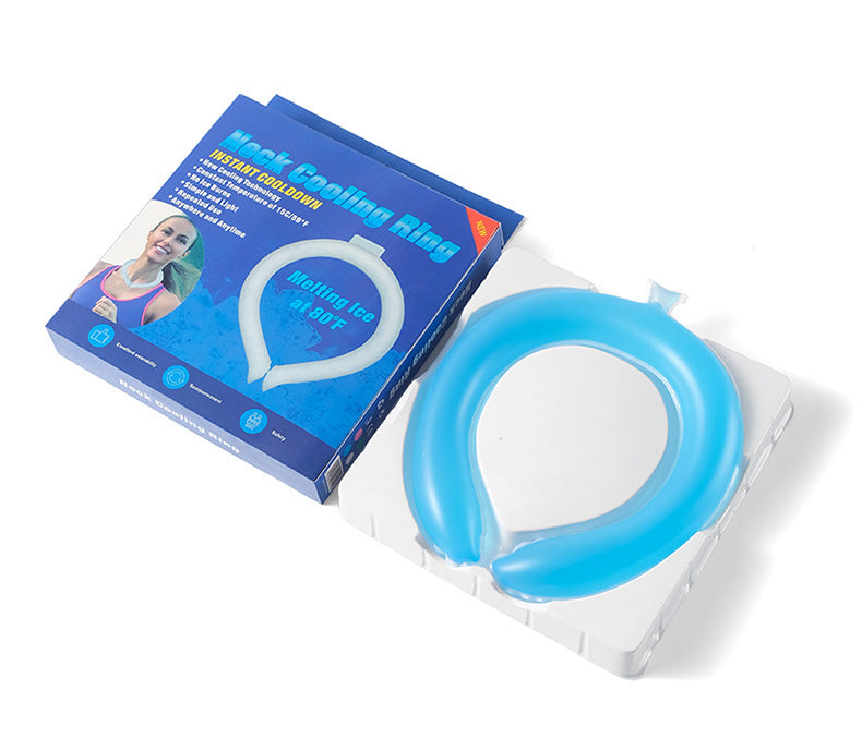 New Products For Summer Cold Neck Ring Outdoor Sports Cooling Plaster Cooling Artifact Circle