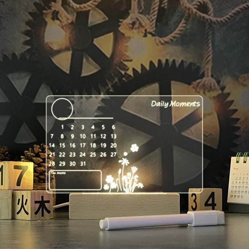 Creative Note Board Light/Message Board