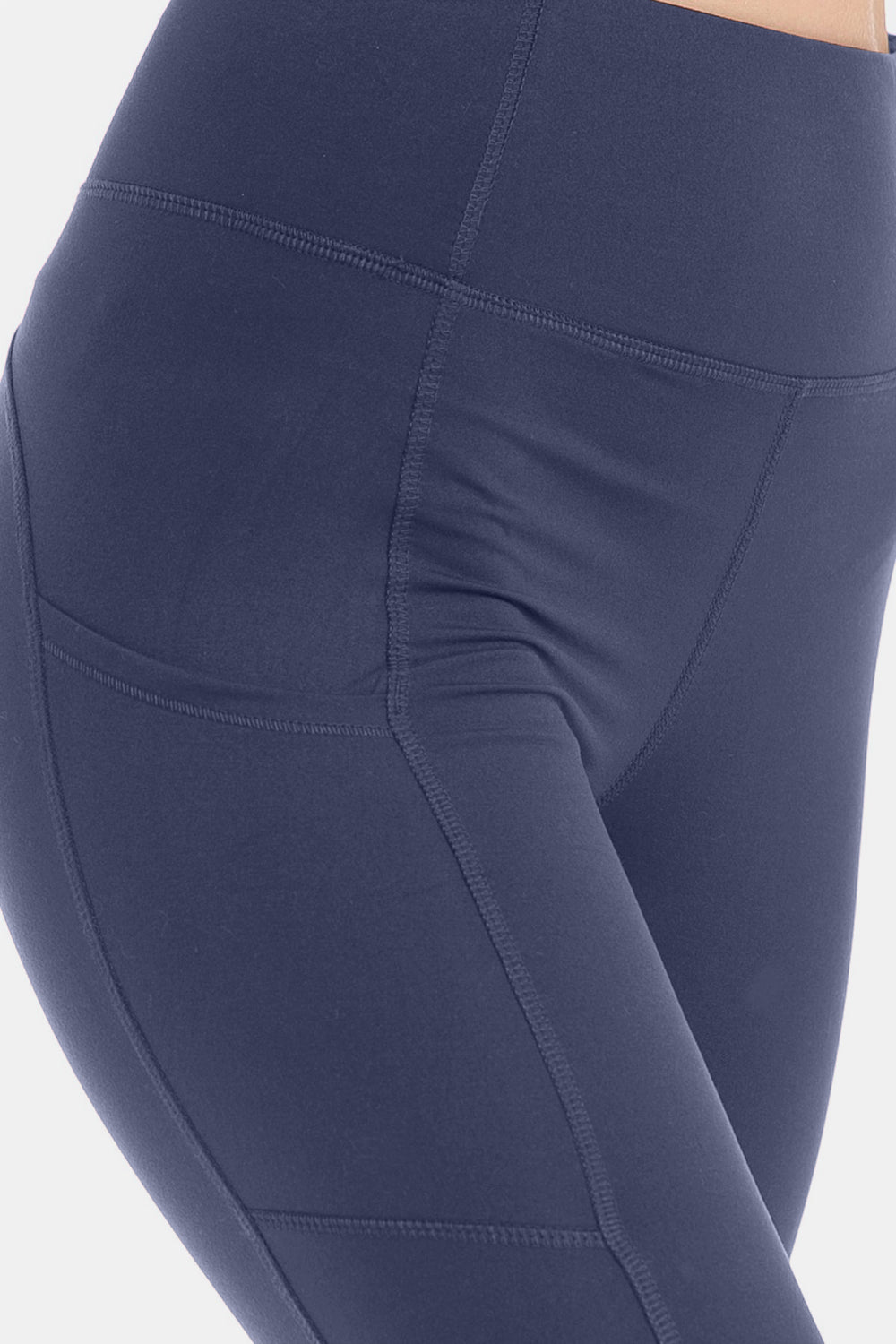 Leggings Depot High Waist Wide Waistband Leggings