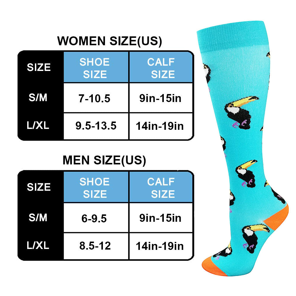 Outdoor Cycling Compression Athletic Tube Socks