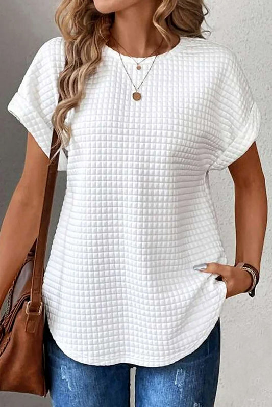 Round Neck Short Sleeve T-Shirt