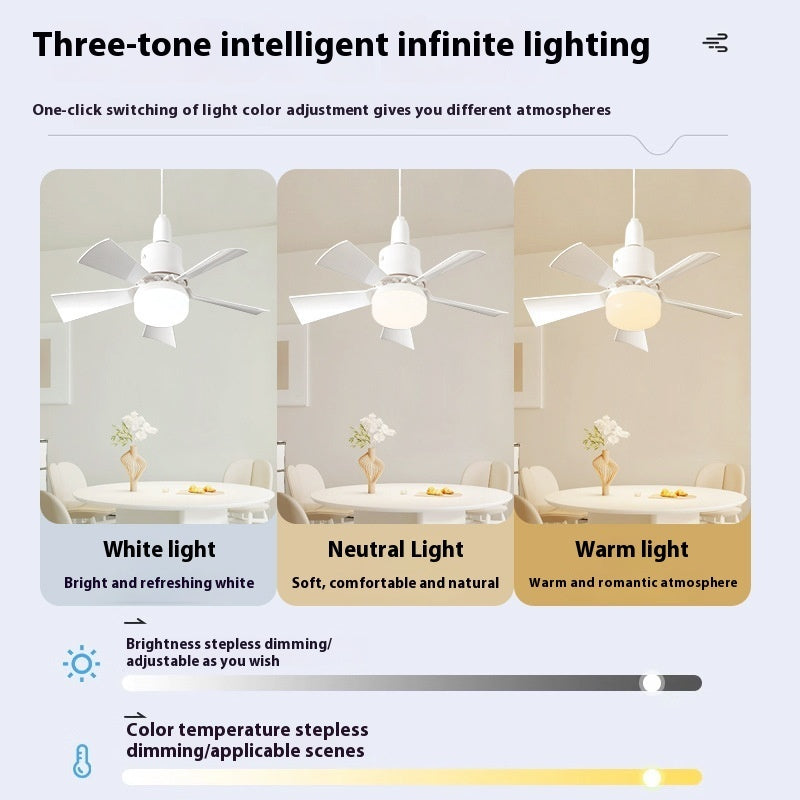 Fan Bulb Integrated Home Dormitory