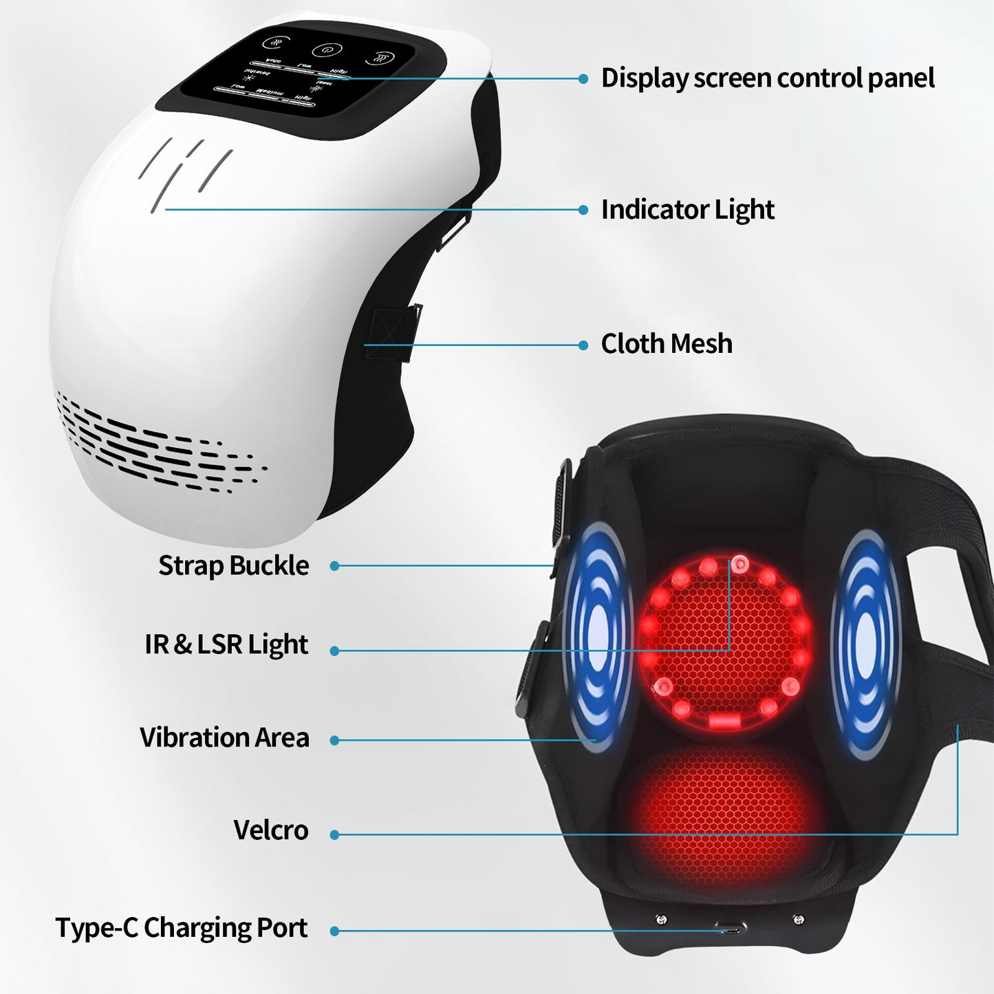 Intelligent Knee Massager Electric Knee Physiotherapy