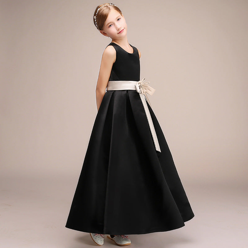 Piano Performance Dress Girl Evening Dress