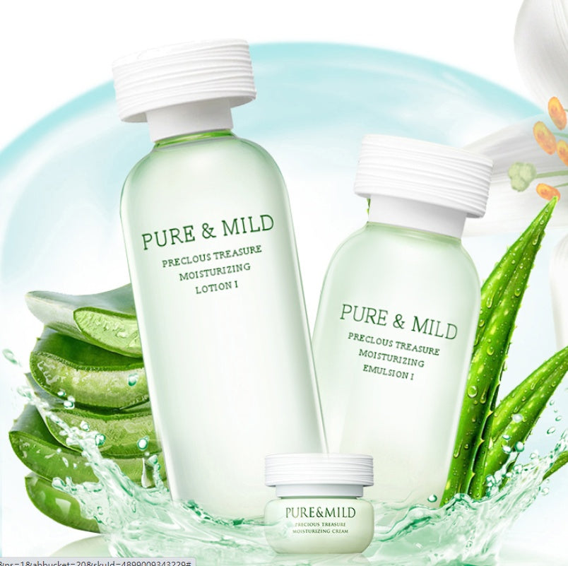 A Full Set Of Pure Natural Summer Refreshing Skin Care Products