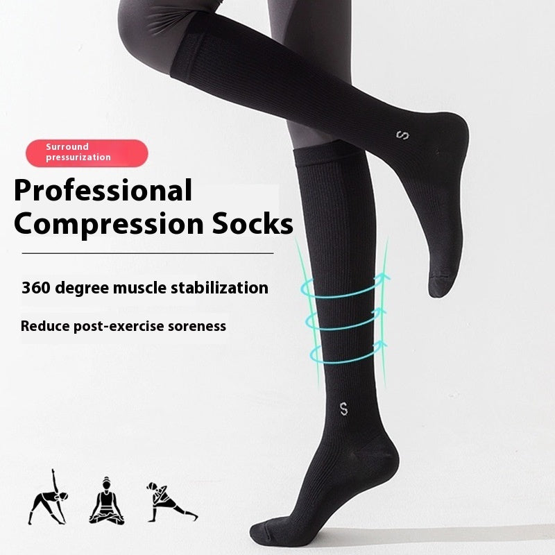 Compression Stockings Exercise/Compression Calf Fitness 
Long Tube Yoga Socks