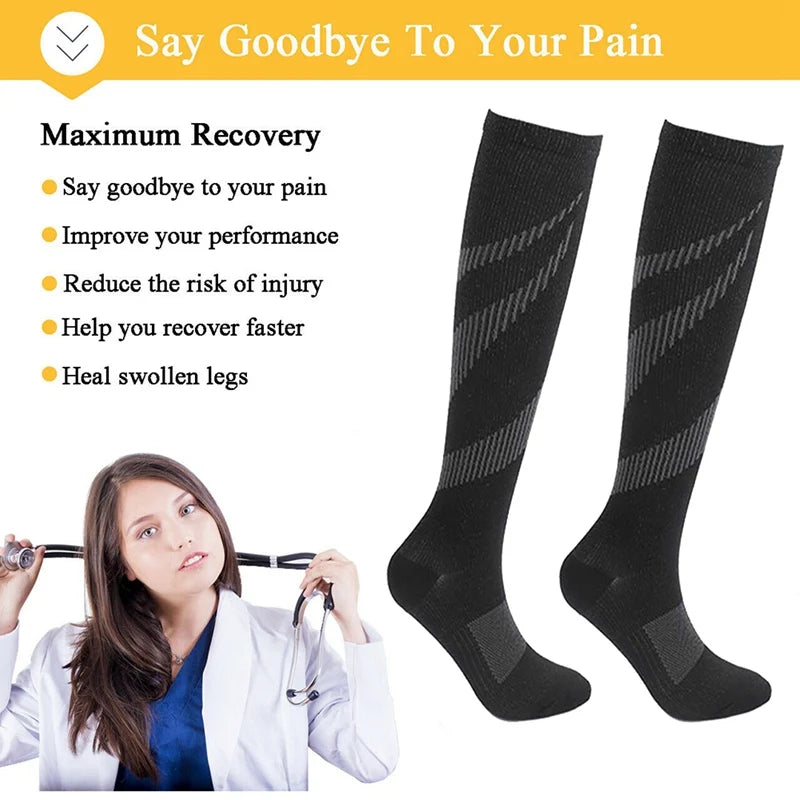 Compression Stockings / Sports / Cycling Socks 
Doctors recommended: DVT, Diabetics/Running/Hiking