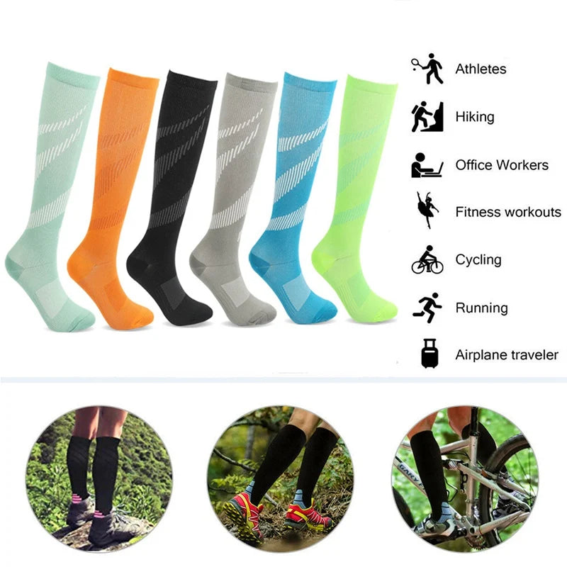 Compression Stockings / Sports / Cycling Socks 
Doctors recommended: DVT, Diabetics/Running/Hiking