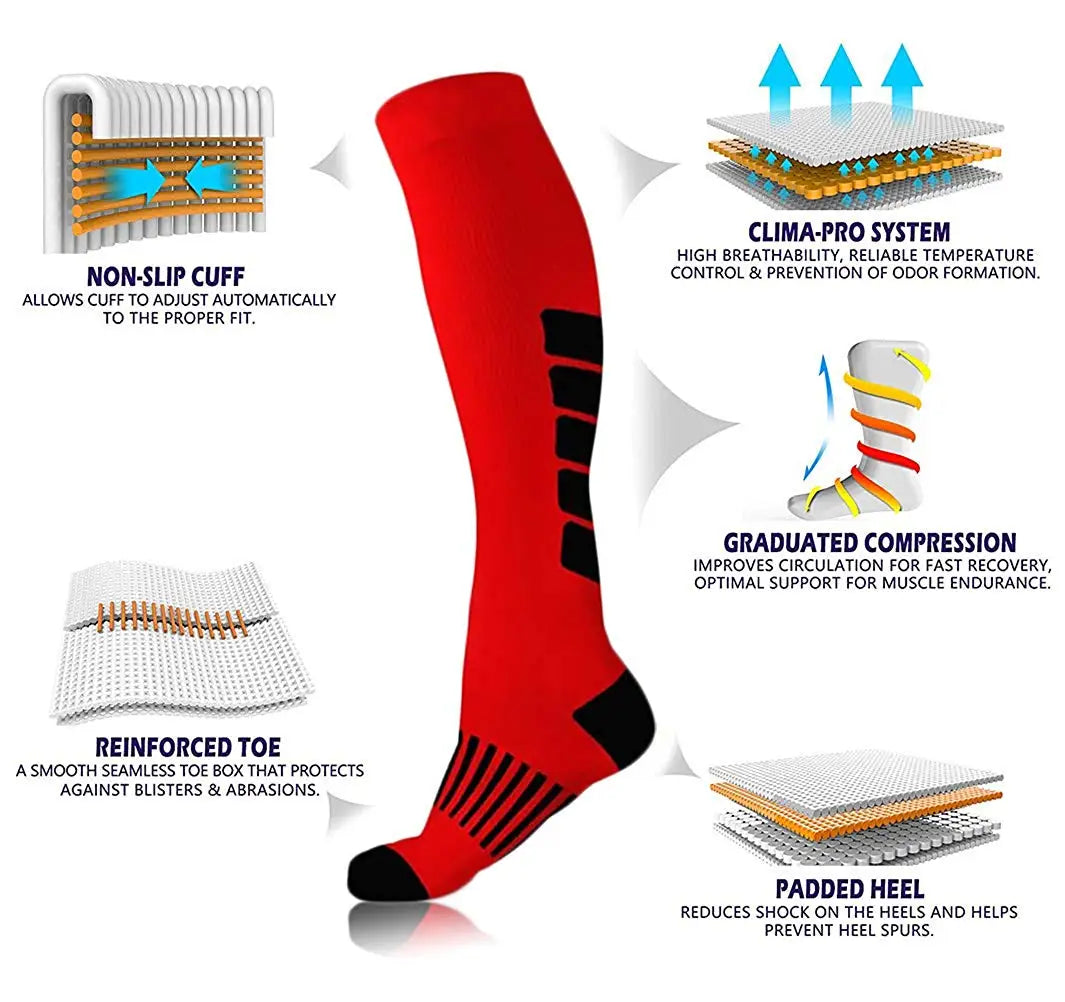 Compression Stockings / Sports / Cycling Socks 
Doctors recommended: DVT, Diabetics/Running/Hiking