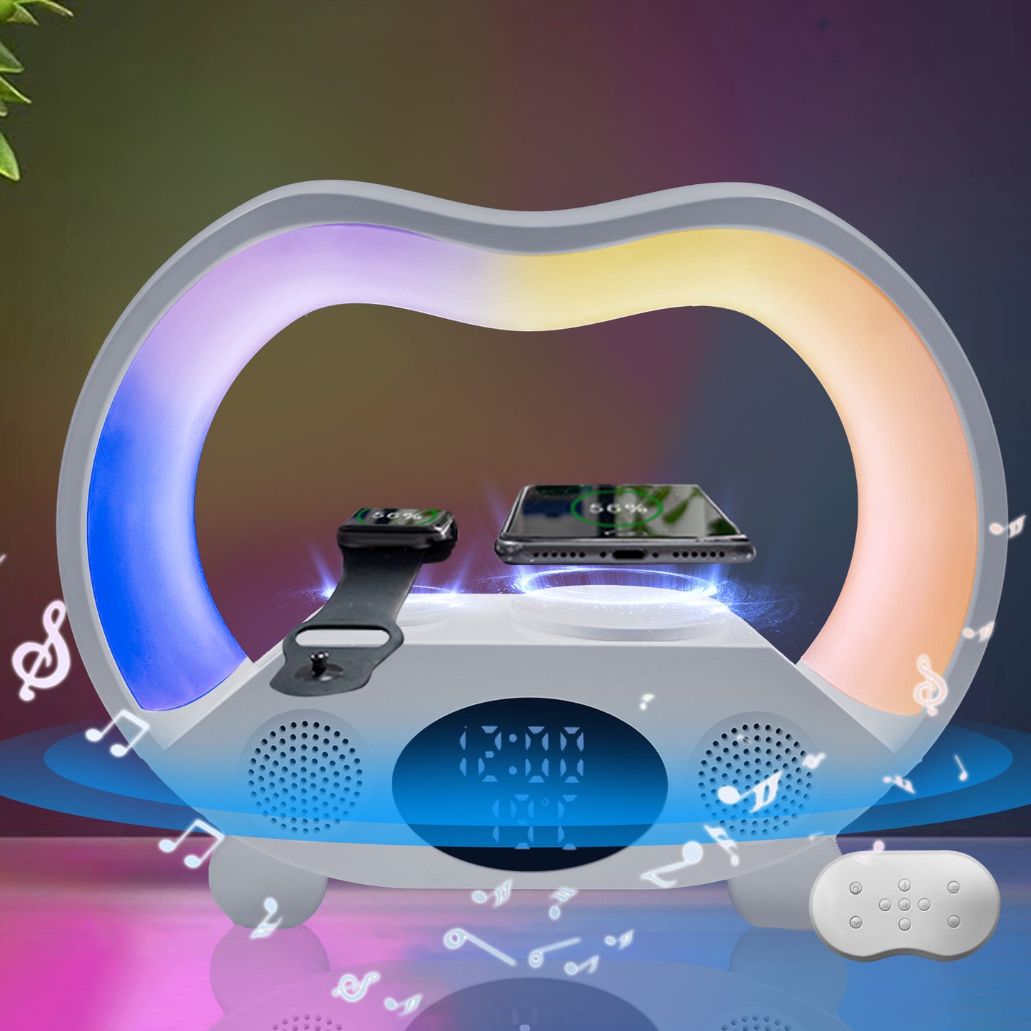 6 In 1 Smart Remote Control Bluetooth Intelligent LED