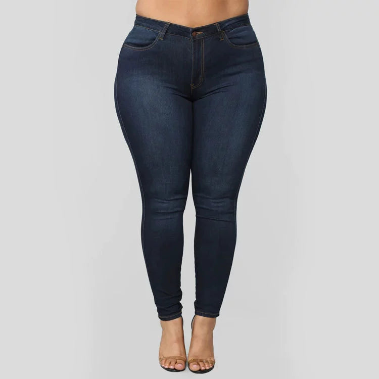 Large-Size Stretch Denim