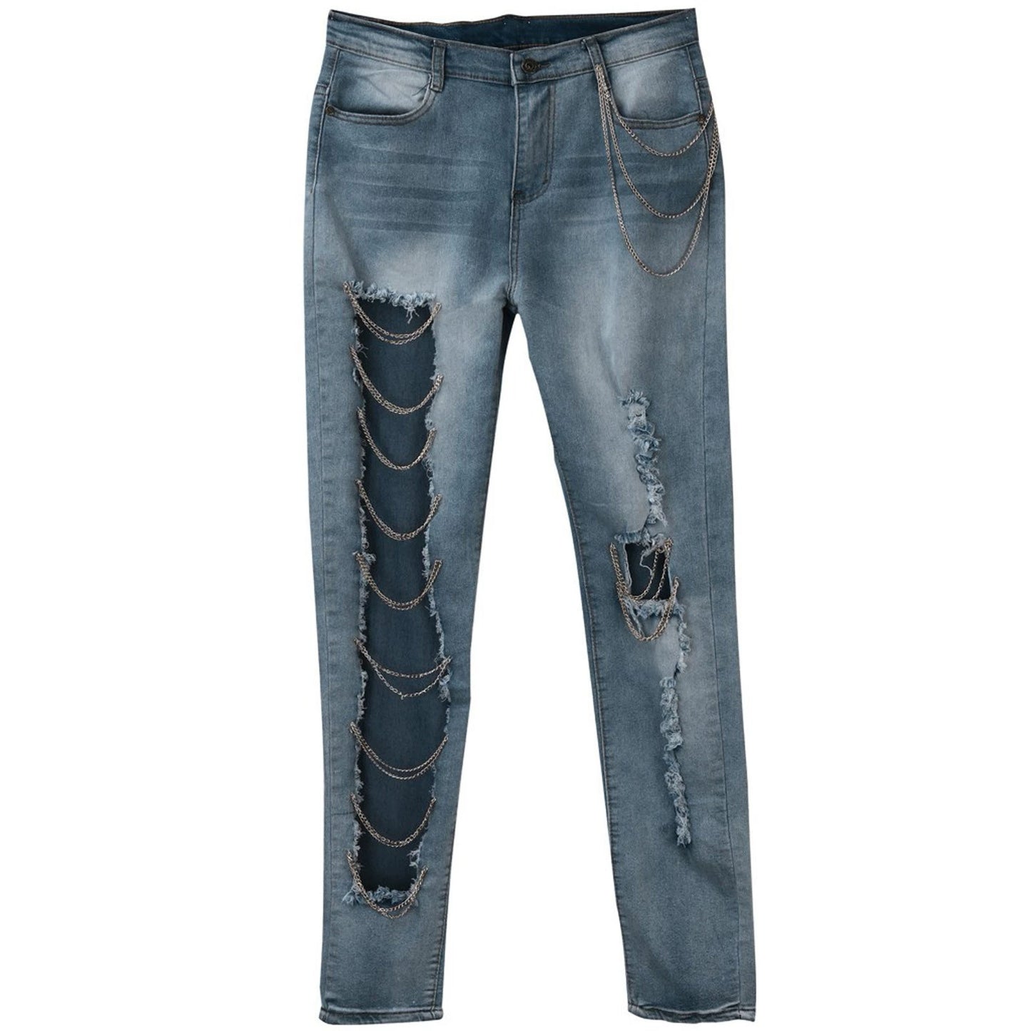 Big Shredded Stretch Denim