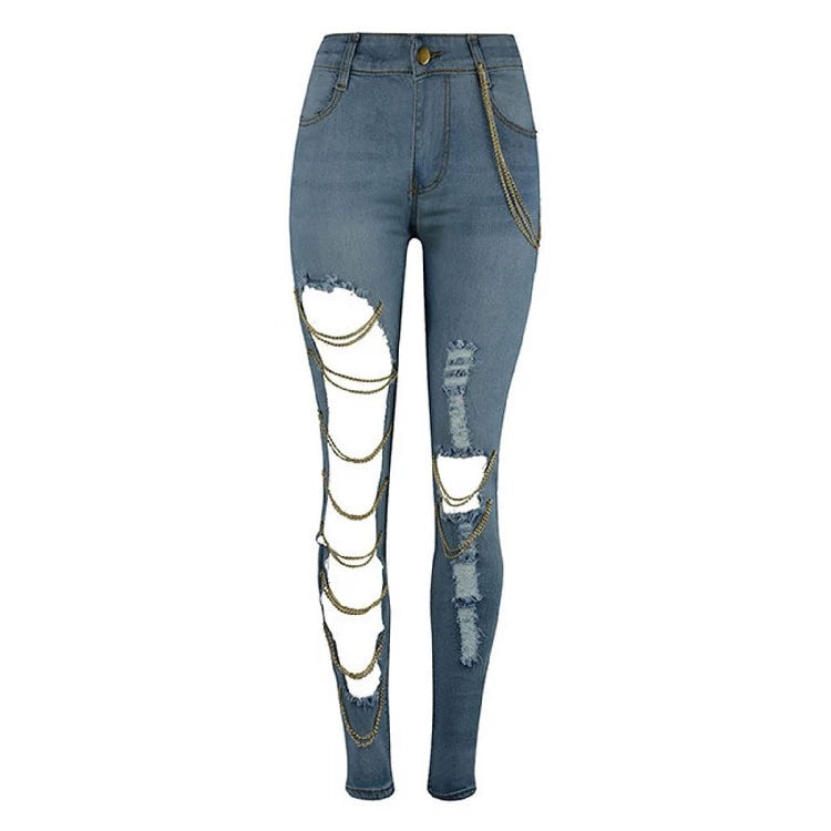 Big Shredded Stretch Denim