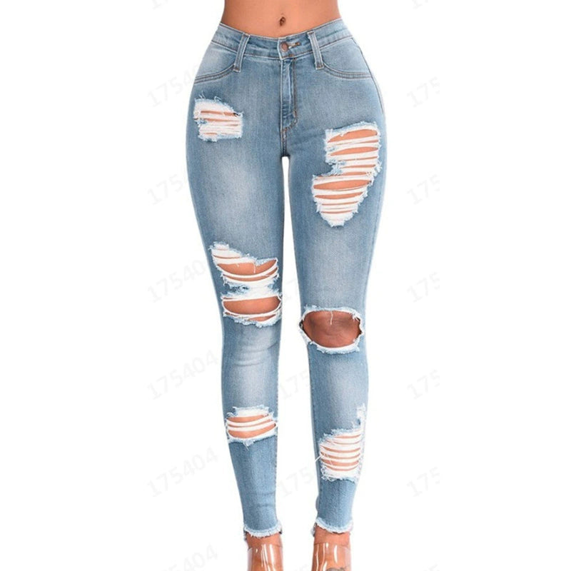 Minimalist Ripped Denim