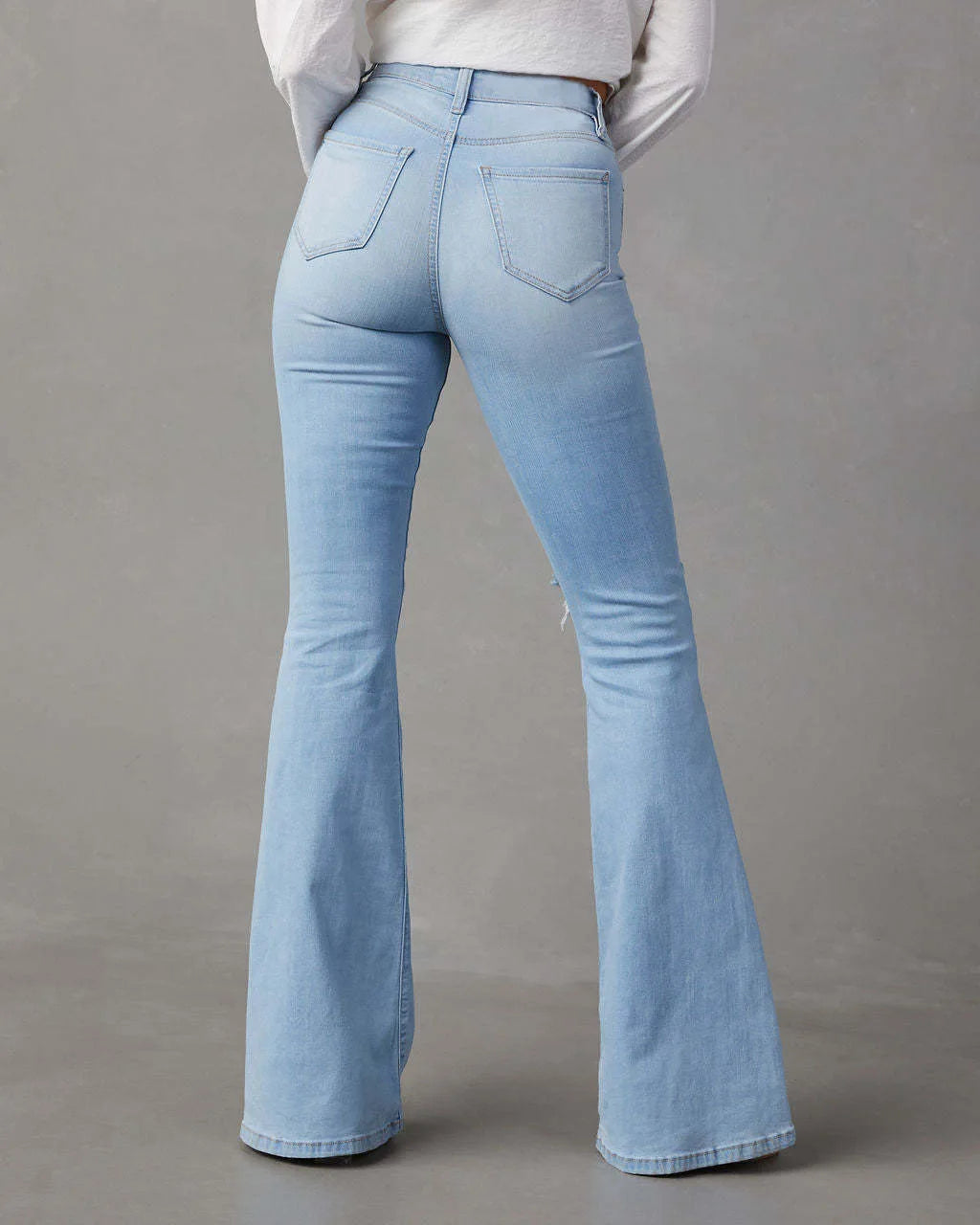 High Waist Flare Denim Jeans