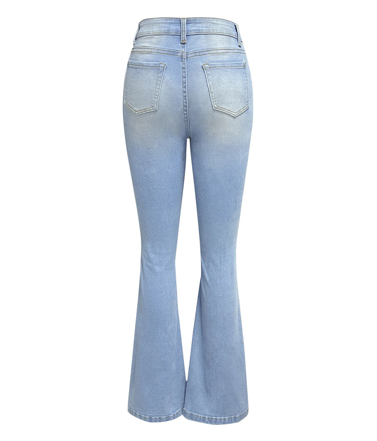 High Waist Flare Denim Jeans