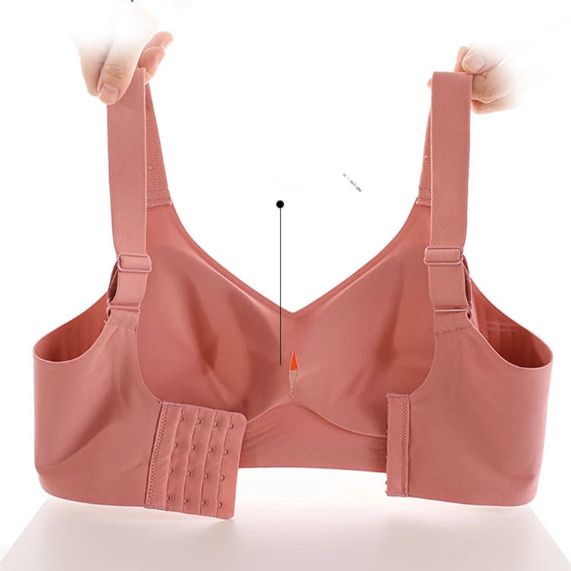 Seamless One-piece, Wire-free, Adjustable Sports Bra