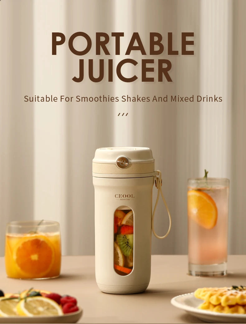 Portable Rechargeable Blender/Juicer