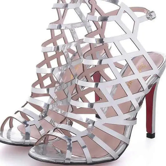 Peep Gladiator High-heeled Fashion