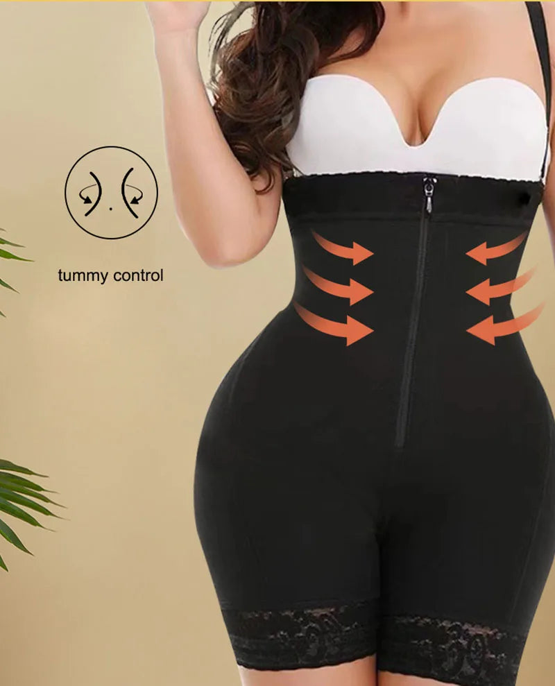 Fajas Colombiana Girdle Full Body Shaper  
Butt Lifter/Tummy Control/Waist Trainer/Thigh Slimmer