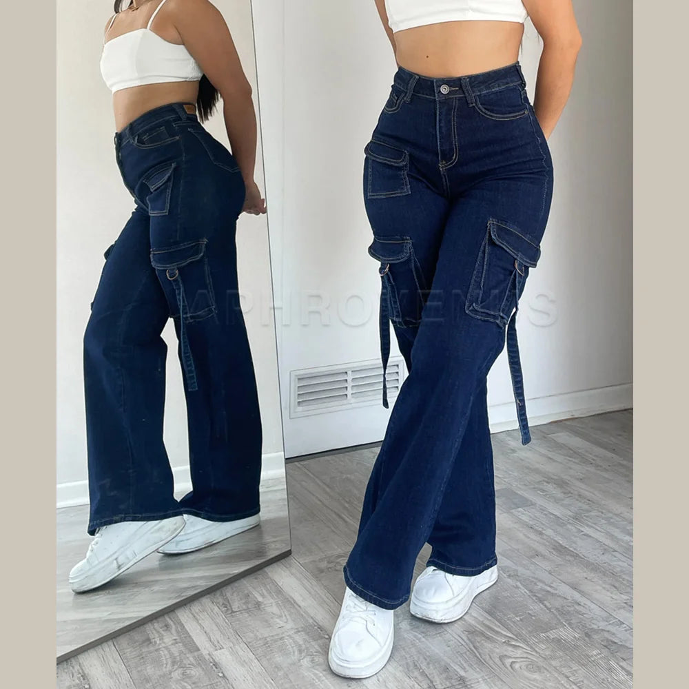 High Waist Lifted Slim Waist to Hip Jeans