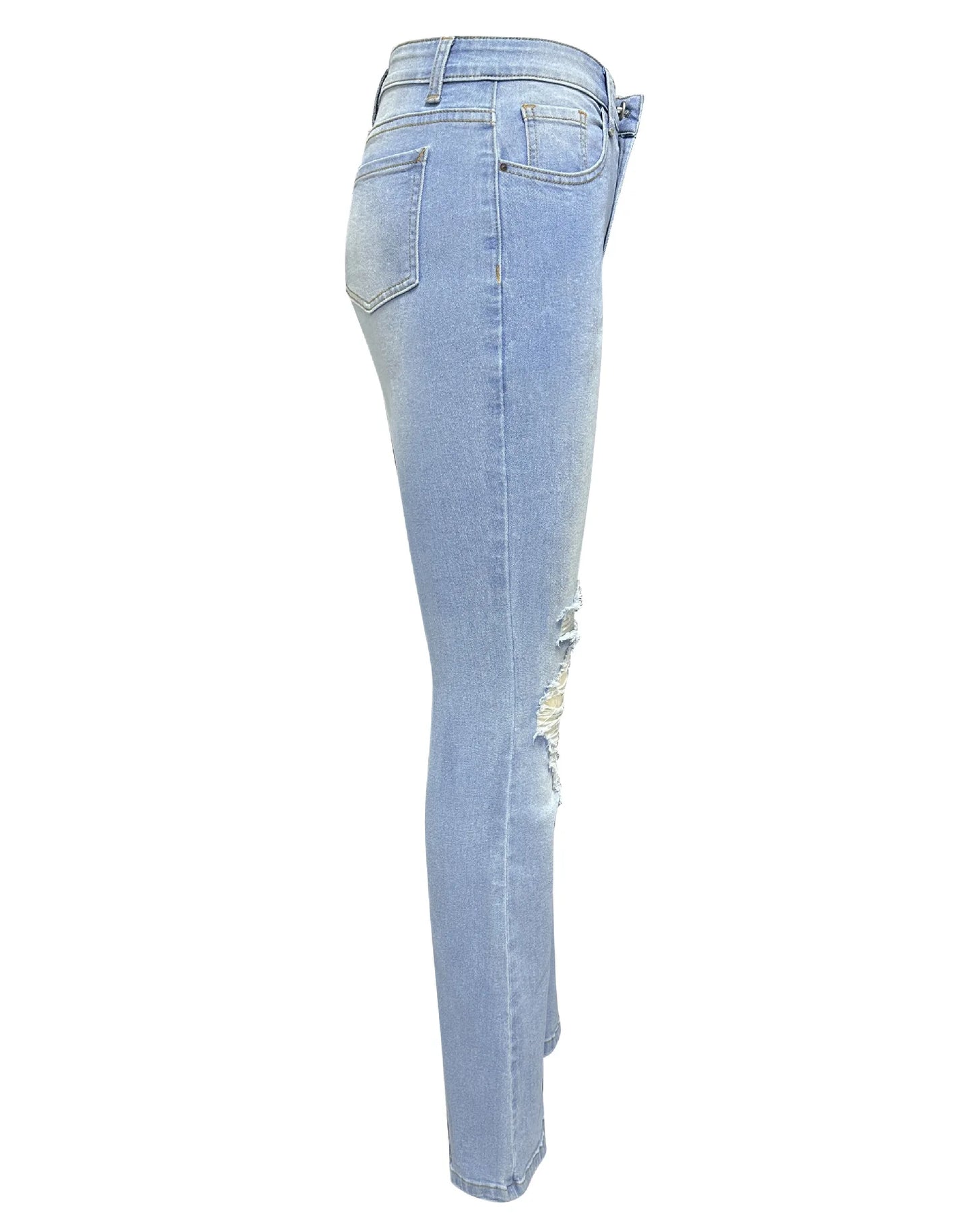 High Waist Flare Denim Jeans