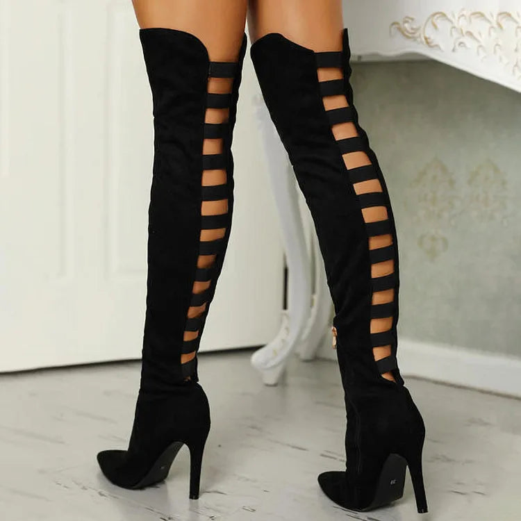 Over The Knee Thigh High Heel Boots