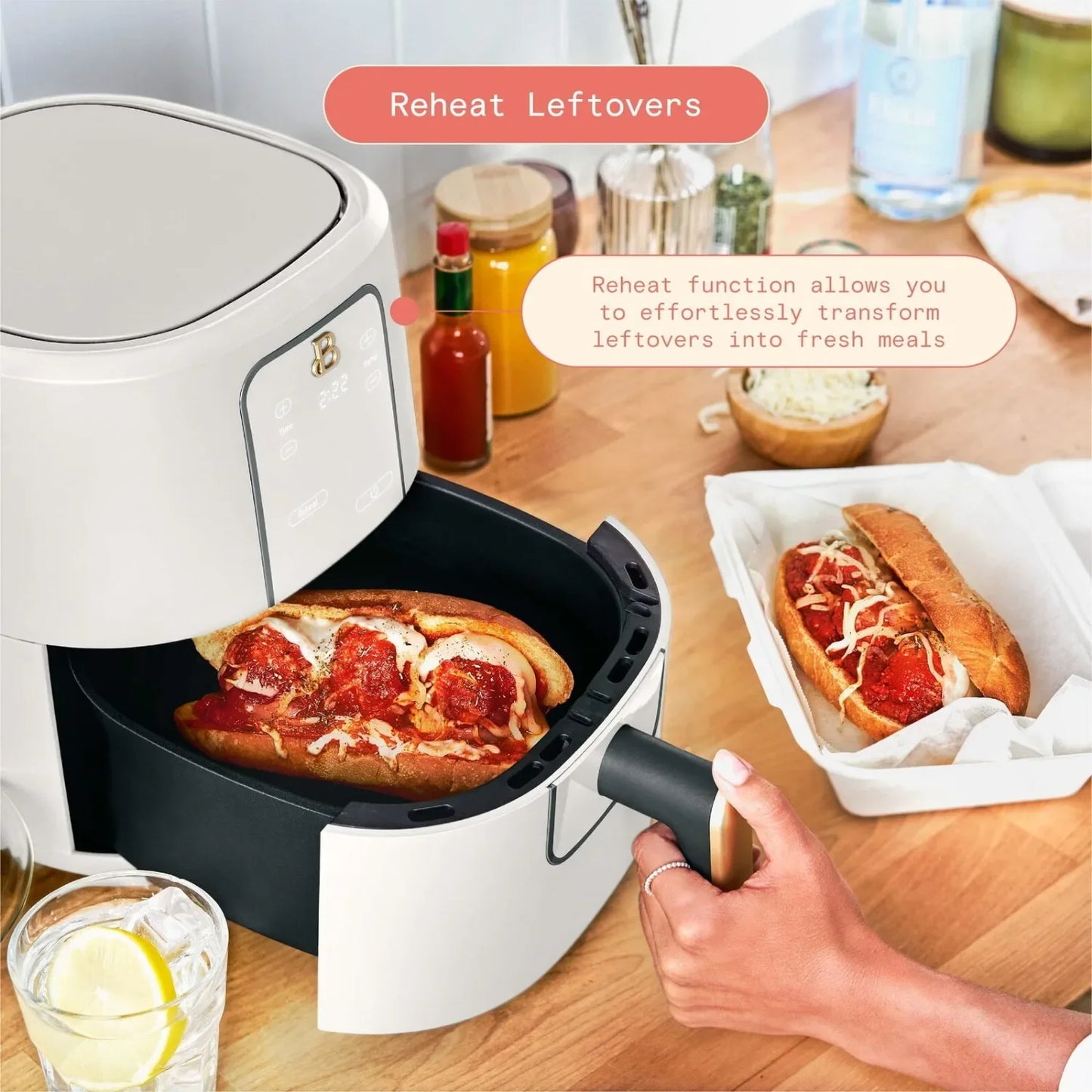 Air Fryer with Turbo Crisp Technology