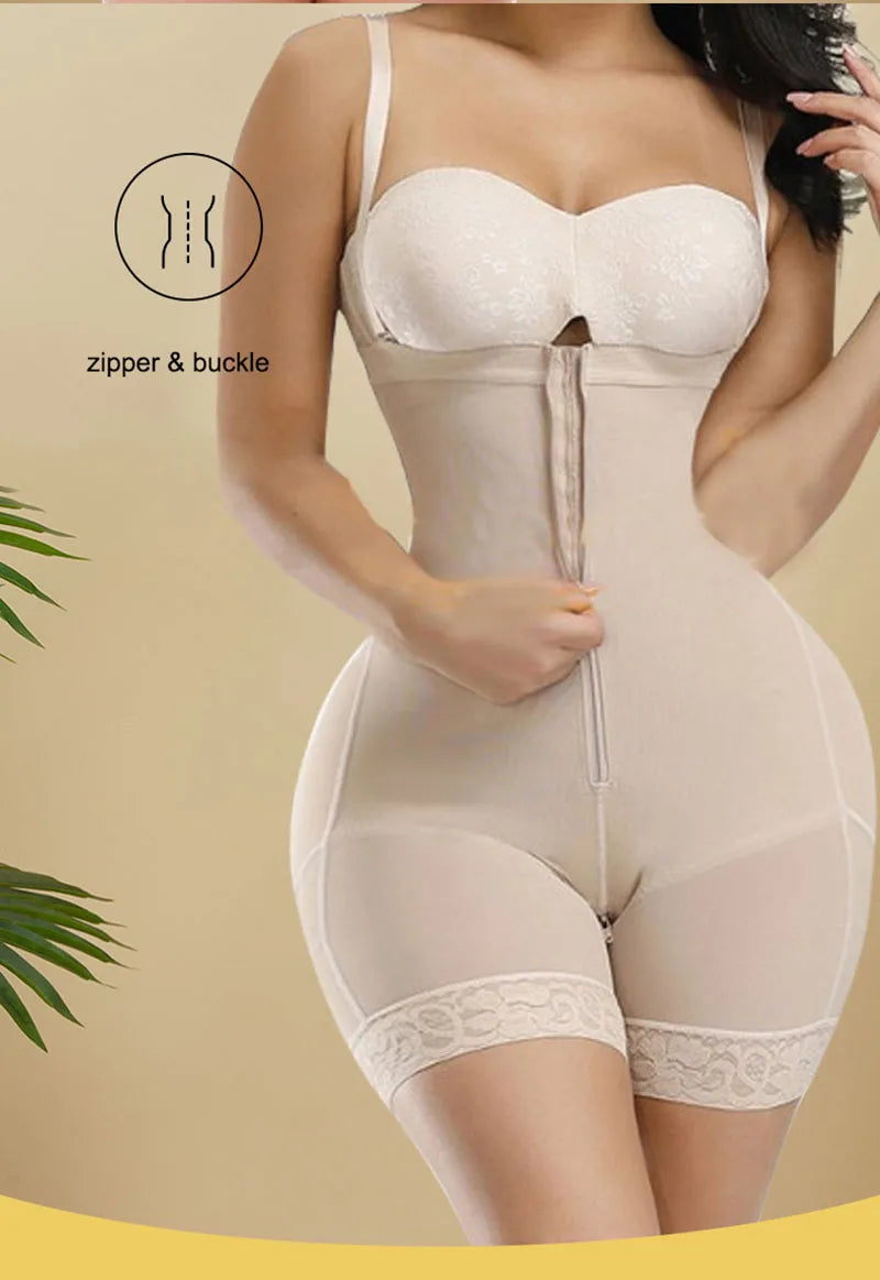 Fajas Colombiana Girdle Full Body Shaper  
Butt Lifter/Tummy Control/Waist Trainer/Thigh Slimmer