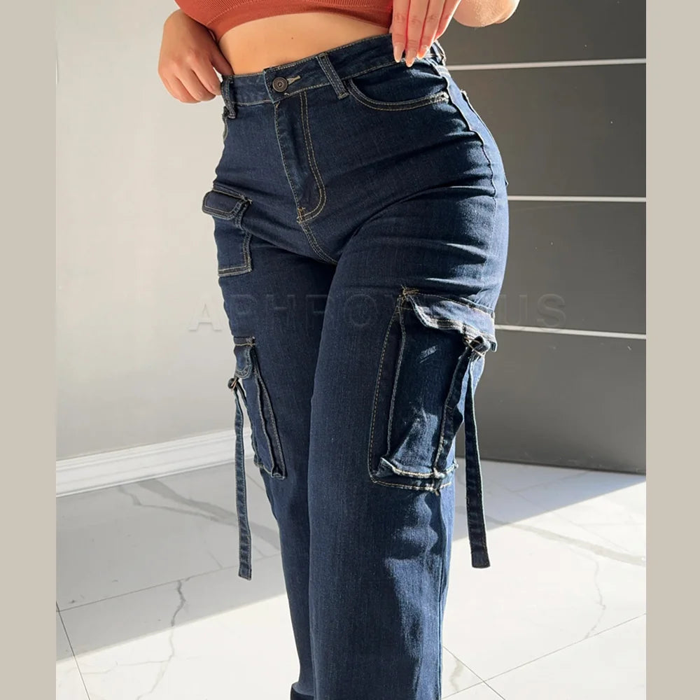 High Waist Lifted Slim Waist to Hip Jeans