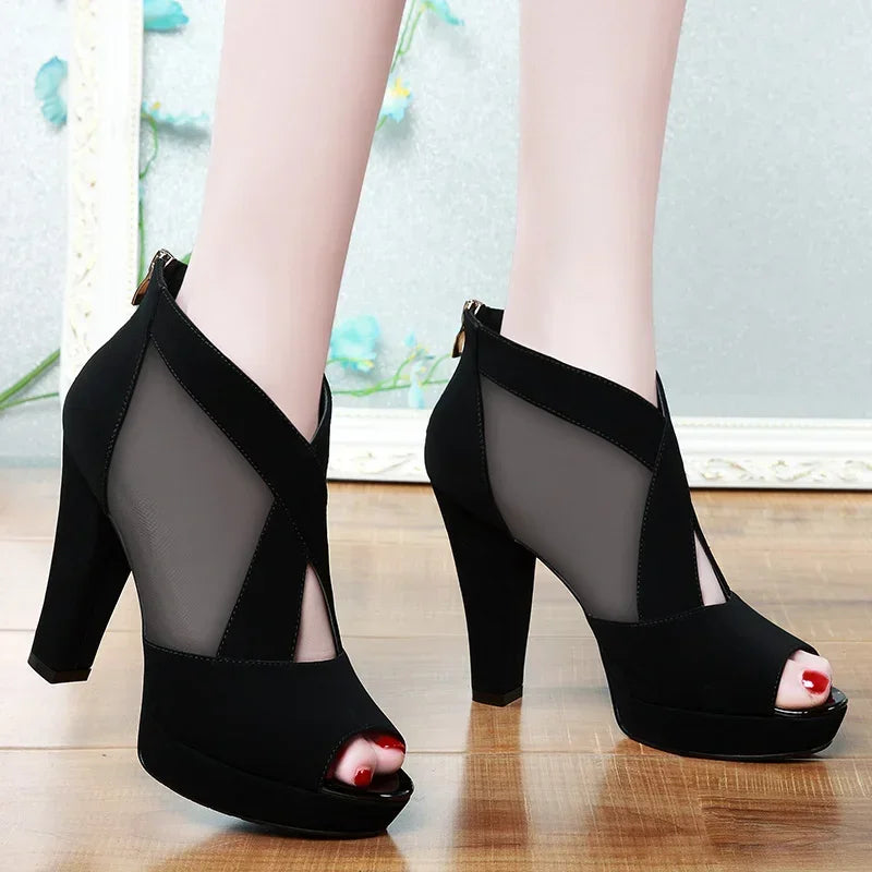 Zip Pointed Toe