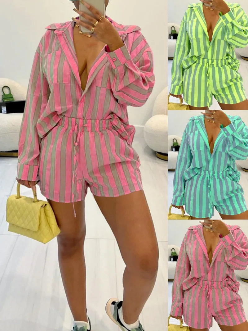 Long Sleeve Shirt 2-Piece Set